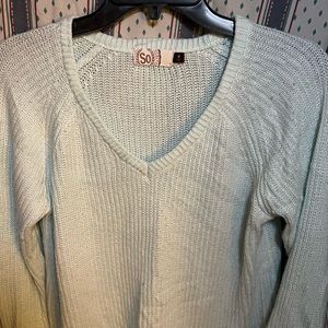 SO White Sweater